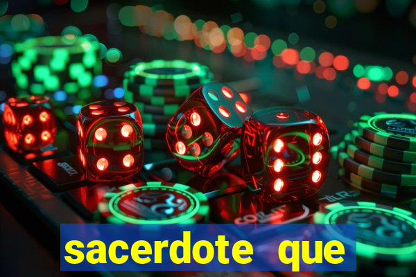 sacerdote que morreu no santo dos santos